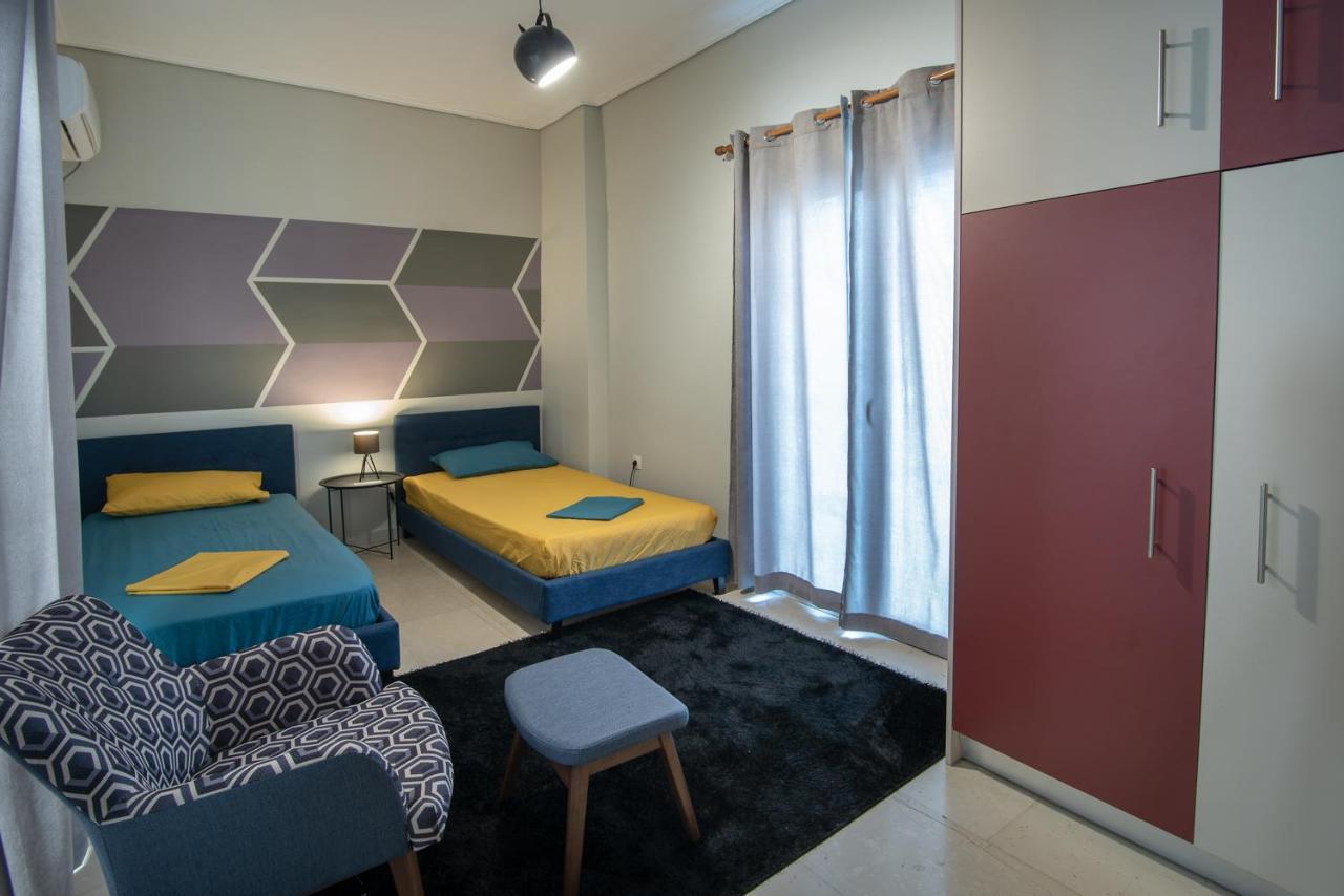 Emerald 110M2 Entire Floor Apt Steps To City'S Heart Kalamata Eksteriør billede